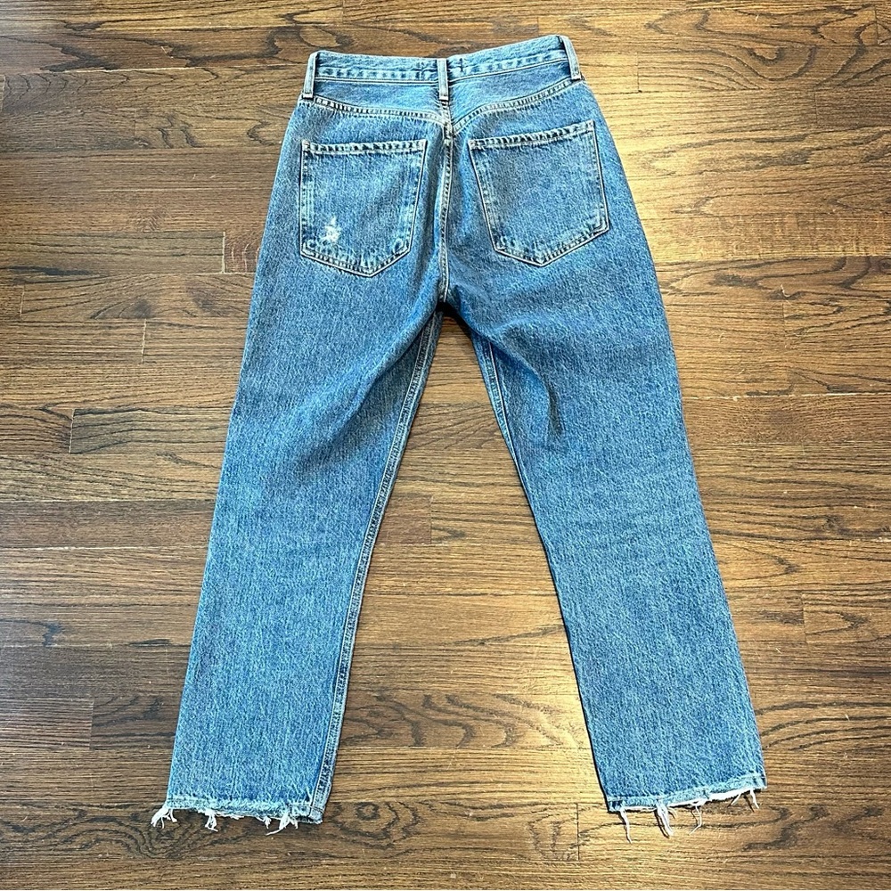 AGOLDE Riley High Rise Straight Crop Jeans - Picture 5 of 7